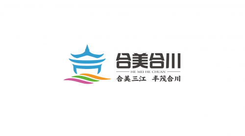 他首次公开了"合美合川"区域公用品牌的全新品牌符号(logo,并讲述了